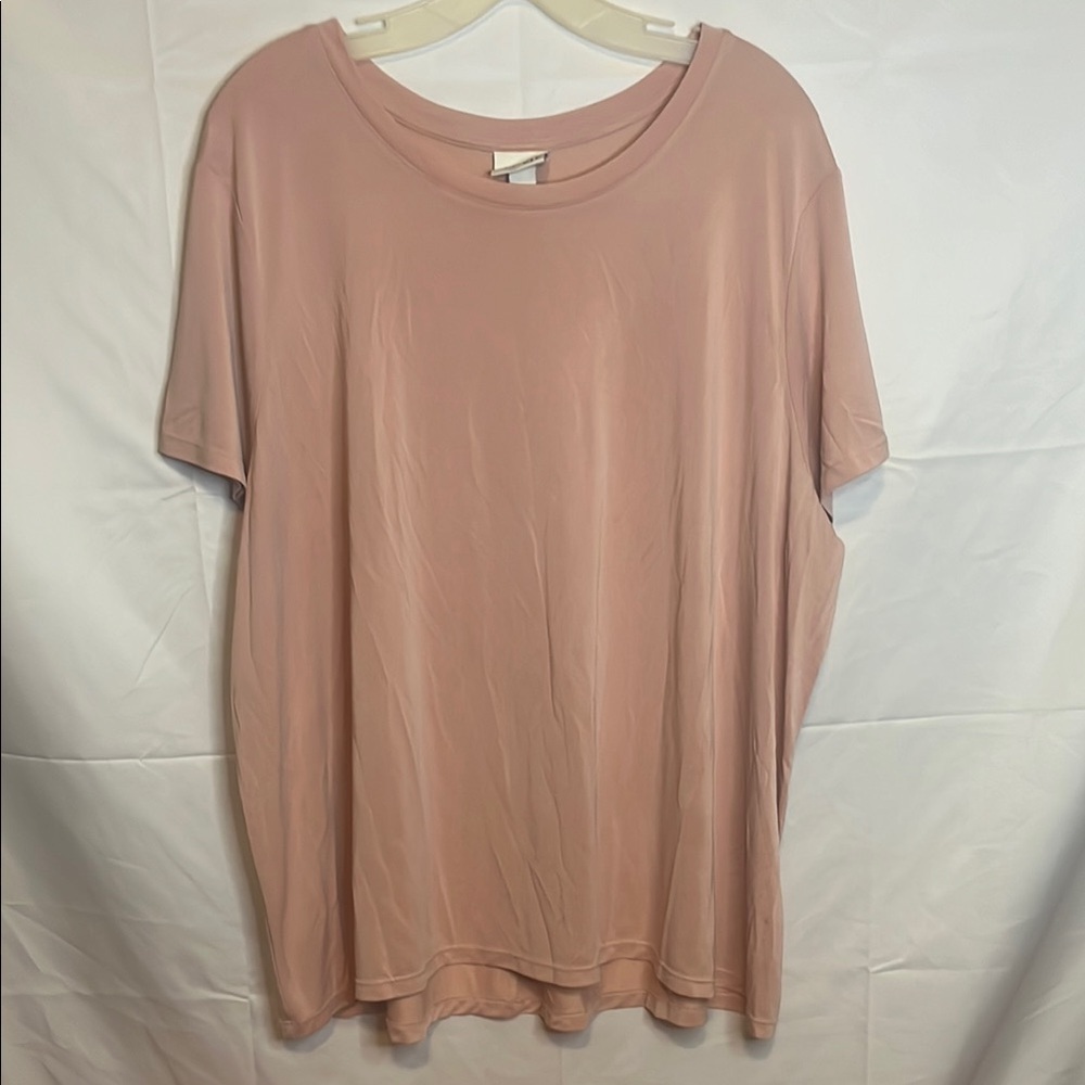 Ava Viv, Plus Size, Short Sleeve, Casual, Modest, Shirt, Size 2X